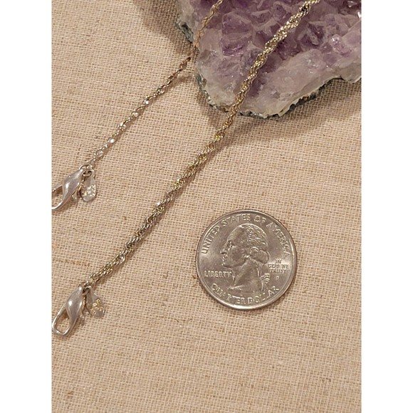 Vintage Rinc SP Lind Link Silver Plated Rope & Fancy Link Chain Bracelet lot 2 - Picture 5 of 7